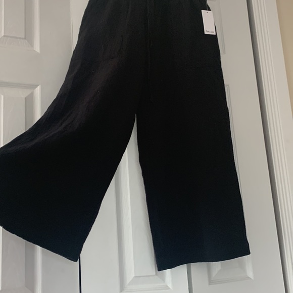 Wide leg organic cotton pant - Picture 1 of 4